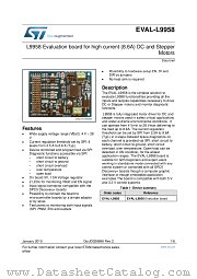 EVAL-L9958 datasheet pdf ST Microelectronics