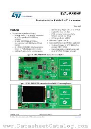 EVAL-RX95HF datasheet pdf ST Microelectronics