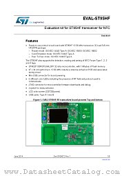 EVAL-ST95HF datasheet pdf ST Microelectronics