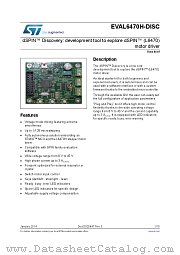 EVAL6470H-DISC datasheet pdf ST Microelectronics