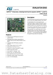 EVAL6472H-DISC datasheet pdf ST Microelectronics