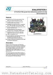 EVALKITST7570-1 datasheet pdf ST Microelectronics