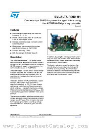 EVLALTAIR900-M1 datasheet pdf ST Microelectronics