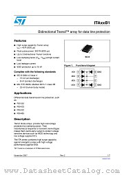 ITAxxB1 datasheet pdf ST Microelectronics