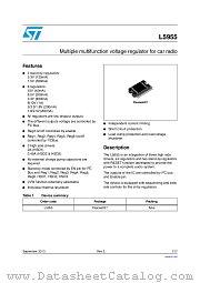 L5955 datasheet pdf ST Microelectronics