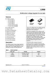 L5958SMTR datasheet pdf ST Microelectronics