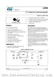 L5980 datasheet pdf ST Microelectronics