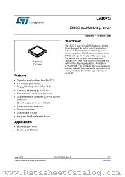 L6207QTR datasheet pdf ST Microelectronics