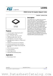 L6208Q datasheet pdf ST Microelectronics