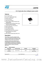 L6375STR datasheet pdf ST Microelectronics