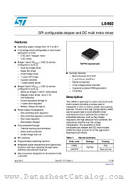 L6460 datasheet pdf ST Microelectronics