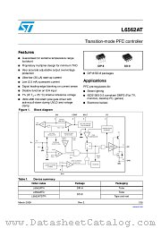 L6562AT datasheet pdf ST Microelectronics