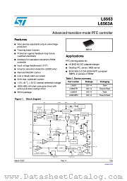 L6563TR datasheet pdf ST Microelectronics