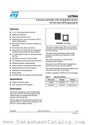 L6788ATR datasheet pdf ST Microelectronics