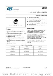 L9777 datasheet pdf ST Microelectronics