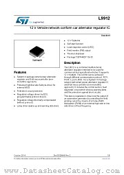 L9912 datasheet pdf ST Microelectronics