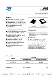 L9950XPTR datasheet pdf ST Microelectronics