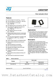 L99DZ70XP datasheet pdf ST Microelectronics