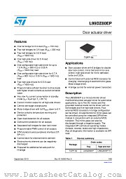 L99DZ80EPTR datasheet pdf ST Microelectronics