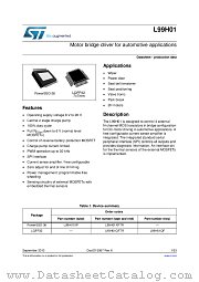 L99H01XP datasheet pdf ST Microelectronics