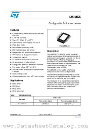 L99MC6 datasheet pdf ST Microelectronics