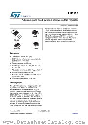 LD1117V50-DG datasheet pdf ST Microelectronics