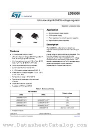 LD39300 datasheet pdf ST Microelectronics