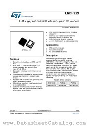 LNBH25SPQR datasheet pdf ST Microelectronics