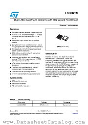 LNBH26SPQR datasheet pdf ST Microelectronics