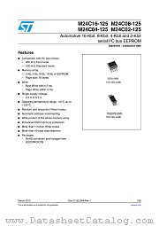 M24C08-WMN3TP/S datasheet pdf ST Microelectronics
