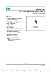 M95160-145 datasheet pdf ST Microelectronics