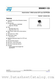 M95M01-WMN3TP/A datasheet pdf ST Microelectronics