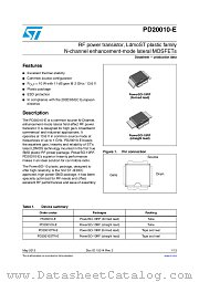 PD20010STR-E datasheet pdf ST Microelectronics