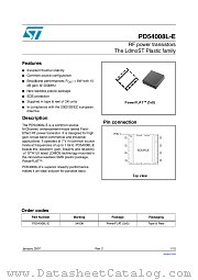 PD54008L-E datasheet pdf ST Microelectronics