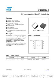 PD84006L-E datasheet pdf ST Microelectronics