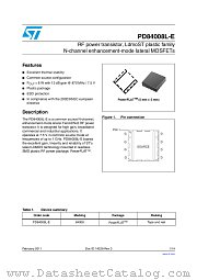 PD84008L-E datasheet pdf ST Microelectronics