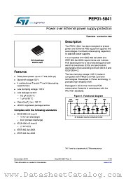 PEP01-5841 datasheet pdf ST Microelectronics