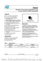 PM6641 datasheet pdf ST Microelectronics