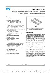 RHFXHR162245K03V datasheet pdf ST Microelectronics