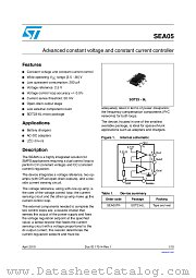 SEA05TR datasheet pdf ST Microelectronics