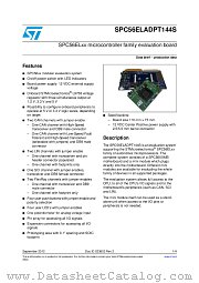 SPC56ELADPT144S datasheet pdf ST Microelectronics