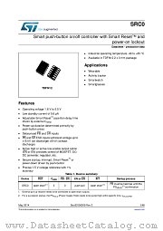 SRC0CS25D datasheet pdf ST Microelectronics