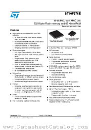 ST10F276-6QR3 datasheet pdf ST Microelectronics