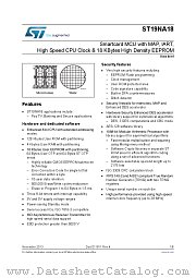 ST19NA18 datasheet pdf ST Microelectronics