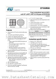 ST19WR08 datasheet pdf ST Microelectronics