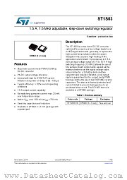 ST1S03PUR datasheet pdf ST Microelectronics