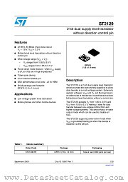ST2129 datasheet pdf ST Microelectronics