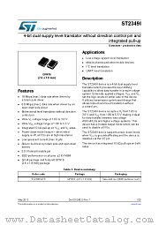 ST2349I datasheet pdf ST Microelectronics