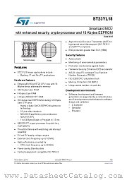 ST23YL18 datasheet pdf ST Microelectronics