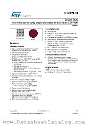 ST23YL80 datasheet pdf ST Microelectronics